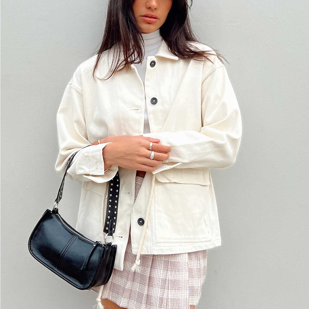 NWT Princess Polly US 6 Armand Jacket Cream